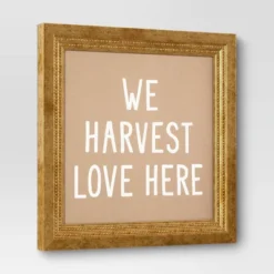 16" X 16" Harvest Love Framed Canvas Board - Threshold™ -Online Household Items GUEST 7d97f4fc b8f5 4958 9fe6 896b053bac7c