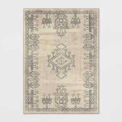 Hancock Distressed Center Motif Rug Beige - Threshold™ -Online Household Items GUEST 83a3285f 266c 4fe0 977c ecd0bb0848d3