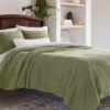 3pc King Traditional Cozy Chenille Comforter And Sham Set Green - Threshold™ -Online Household Items GUEST 83f55819 4603 4496 8c31 bc3dde4449c1