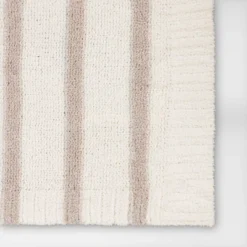 Cozy Feathery Knit Border Striped Throw Blanket - Threshold™ -Online Household Items GUEST 840d0204 f466 451f aa6f cf9ab12d4704
