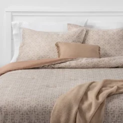5pc Printed Geo Comforter Set Assorted Beiges - Threshold™ 15 5pc Printed Geo Comforter Set Assorted Beiges - Threshold™ -Online Household Items GUEST 84ab46c4 1804 4b92 9be5 04c944d2f5db