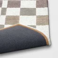 Checkered Woven Flatweave Area Rug White - Threshold™ -Online Household Items GUEST 850dd228 317d 4d82 918b 6d54eeaf0f76