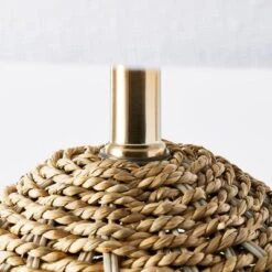 Large Seagrass Table Lamp (Includes LED Light Bulb) Natural - Threshold™ Designed With Studio McGee -Online Household Items GUEST 8910b0d9 dd14 4b6d 9a8c 4dbdb1950677