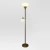 Mother Daughter Torchiere Floor Lamp With Glass Shade - Threshold™ -Online Household Items GUEST 8b377ca4 633d 4869 ad11 8eb9542eab37