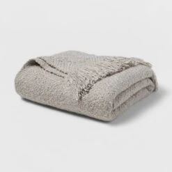 Fringed Boucle Bed Throw - Threshold™ -Online Household Items GUEST 8d771e8e 1322 4246 96f7 c30349c3de82