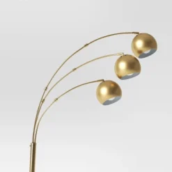 Span 3-Head Metal Globe Floor Lamp Brass - Threshold™ -Online Household Items GUEST 8e157d15 c278 49ac 9708 273e760dcead