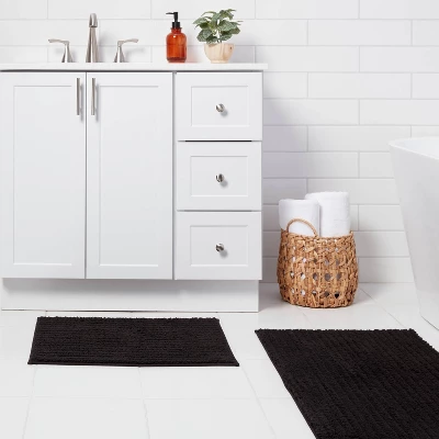 2pk Quick Dry Bath Rug Set - Threshold™ 3 2pk Quick Dry Bath Rug Set - Threshold™
