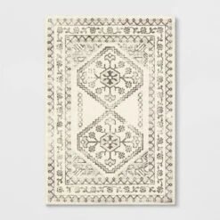 Distressed Persian Accent Rug Cream - Threshold™ 15 Distressed Persian Accent Rug Cream - Threshold™ -Online Household Items GUEST 91802619 bef8 4417 9ab8 1417369246d2