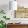 Large Metal Ring Table Lamp (Includes LED Light Bulb) Brass - Threshold™ -Online Household Items GUEST 94d9fd6c 0d6e 4039 8daa fd5ea263d16e