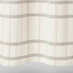 Woven Modern Plaid Shower Curtain Ivory - Threshold™ -Online Household Items GUEST 97a05adf b4cd 4f28 b20d 1f695ee35ea3