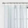 1pc 54"x84" Sheer Contrast Edge Window Curtain Panel White/Natural - Threshold™ -Online Household Items GUEST 98bcf3d8 5ee5 4f86 8bb7 3609dd6c8d84
