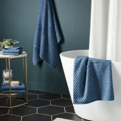 6pc Performance Plus Textured Dot Bath Towel Set - Threshold™