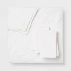 Washed Cotton Sateen Duvet & Sham Set - Threshold™ -Online Household Items GUEST 9becce31 1a07 4c85 a879 10b2362bee28