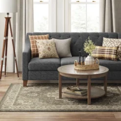 Medallion Jewel Boarder Persian Rug Cream/Gray - Threshold 8 Medallion Jewel Boarder Persian Rug Cream/Gray - Threshold -Online Household Items GUEST 9cbea7e6 b493 4037 9490 a667f1571cfc