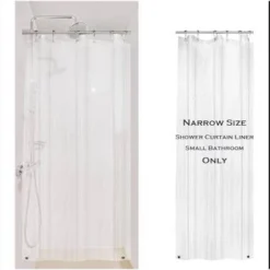 54"x78" Stall Size Medium Weight PEVA Shower Liner Clear - Threshold™: 100% PEVA, Waterproof, Grommet Top Design -Online Household Items GUEST 9d1fffa0 c0c6 4e60 9087 0f7a3a32a52e