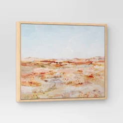 16" X 20" Warm Colors Landscape Framed Canvas Natural - Threshold™ 6 16" X 20" Warm Colors Landscape Framed Canvas Natural - Threshold™ -Online Household Items GUEST 9d4880be 8028 4980 89f1 3561c18de8b8