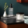 Ribbed Glass Canister Black - Threshold™ -Online Household Items GUEST 9fe50b5f 97c7 43f8 a353 f0af066ccb18