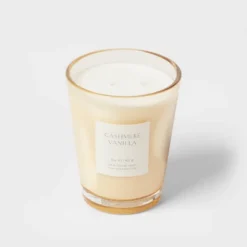 Colored Vase Glass With Dustcover Cashmere Vanilla Candle Ivory - Threshold™ 11 Colored Vase Glass With Dustcover Cashmere Vanilla Candle Ivory - Threshold™ -Online Household Items GUEST a291dce8 08cb 4de3 9d0d fe8765311b91