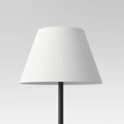Small Empire Lamp Shade White - Threshold™: Cotton Polyester, Slip Uno Fitter, No Assembly Required