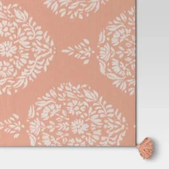 Medallion Jacquard Knit Throw Blanket With Tassels Coral - Threshold™ 8 Medallion Jacquard Knit Throw Blanket With Tassels Coral - Threshold™ -Online Household Items GUEST a8d7f35a b530 4bc3 b6fe cf2779e7f715