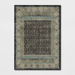 Distressed Geometric Tufted Area Rug Green - Threshold™ -Online Household Items GUEST ac2e2a72 b0f8 400b a4d8 135964324c89