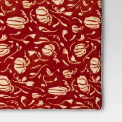 Mini Pumpkin Printed Plush With Shearling Reverse Throw Blanket - Threshold™ -Online Household Items GUEST b60a419a 1e21 4dc8 bddb 5d71211cccc0