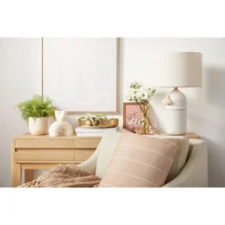 Large Assembled Ceramic Table Lamp White - Threshold™ -Online Household Items GUEST bdb60051 2218 4a94 9fa2 271dbb795406