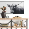 47" X 24" Highland Cow Framed Canvas - Threshold™ -Online Household Items GUEST c05618ba a929 49e1 8638 f2e7e30397ac