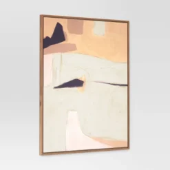 (Set Of 2) 24" X 30" Earth Abstract Framed Canvases Brown - Threshold™: Modern Vertical Wall Art, Digital Print -Online Household Items GUEST c1e6d7d6 301e 493f 9c76 c12c8447e2bf