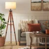 Tripod Floor Lamp With Shelf Brown Wood - Threshold™ -Online Household Items GUEST c29a7836 503f 4e78 a6f3 d9375c56ca88