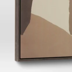 30" X 24" Abstract Framed Canvas Tan - Threshold™ -Online Household Items GUEST c33e5e28 ce28 4cb8 8db5 01e7c61d78bf
