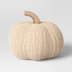 Knit Pumpkin With Jute Stem Novelty Throw Pillow - Threshold™ -Online Household Items GUEST c4bd297b 21fe 4f08 8bc1 aa87a7a10a2a