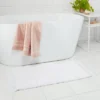 20"x32" Knit Striped Chenille Bath Rug Fringe White - Threshold™ -Online Household Items GUEST c5488311 a42f 4d20 a8bb 4922d6a893a5