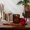 9oz Lidded Glass Jar Crackling Wooden Wick Rose And Cedar Candle - Threshold™ -Online Household Items GUEST c9d1b334 8c3d 48ba 89e8 1cac7ea1bf0b