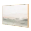 47" X 24" Haze Framed Wall Canvas - Threshold™: Modern Abstract Digital Art, Beige Frame -Online Household Items GUEST d2fe86b5 fa26 4ffd 8deb 1644593dd56a