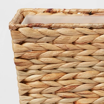 Light Weave Wastebasket Natural - Threshold™ 5 Light Weave Wastebasket Natural - Threshold™ - Image 3