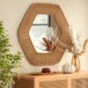 30"x33" Woven Wall Mirror - Threshold™ 1 30"x33" Woven Wall Mirror - Threshold™ -Online Household Items GUEST db703a01 0016 44b3 9e39 310810d81f63