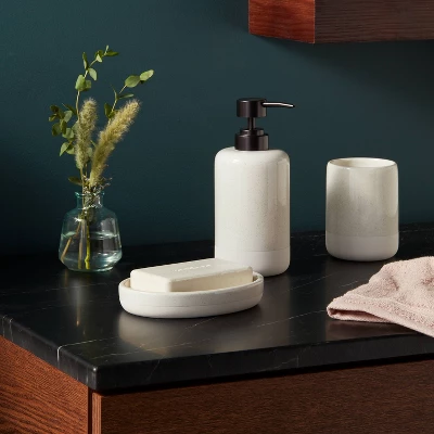 3pc Modern Coordinate Bath Bundle Set - Threshold™ 3 3pc Modern Coordinate Bath Bundle Set - Threshold™