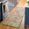 28"x84" Floral Memory Foam Runner Rug Sage Green - Threshold™ -Online Household Items GUEST dbf8ea0f 9650 4f1c 9686 2105c4214987