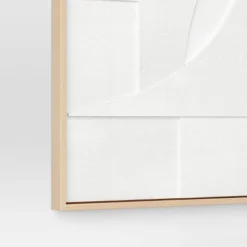 24" X 30" Dimensional II 3D Framed Wall Sculpture With Sand Texture - Threshold™ -Online Household Items GUEST dbfb9a5b bef5 4d8b 8ef2 24736ff78d40