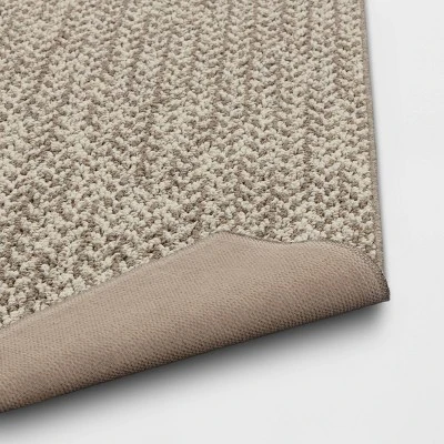 Washable Weave Herringbone Rug - Threshold™ 5 Washable Weave Herringbone Rug - Threshold™ - Image 3