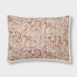 Voile Paisley Printed Quilt Sham Cream - Threshold™ 7 Voile Paisley Printed Quilt Sham Cream - Threshold™ -Online Household Items GUEST e0f4f329 7b2b 4e95 8132 3a5419a69f2c