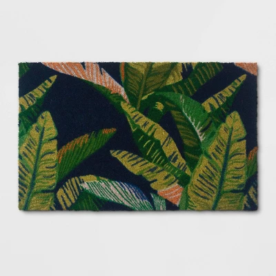 Doormat Banana Leaf - Threshold™ 3 Doormat Banana Leaf - Threshold™