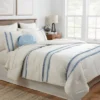 12pc Embroidered Fringe Stripe With Tassels Comforter & Sheet Bedding Set - Threshold™ -Online Household Items GUEST e23de448 adc6 4c2b 89f2 07268f6ea193