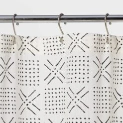 Shapes Shower Curtain White - Threshold™ -Online Household Items GUEST e38afc4b 73d9 4b36 99e0 d504cc95dd92
