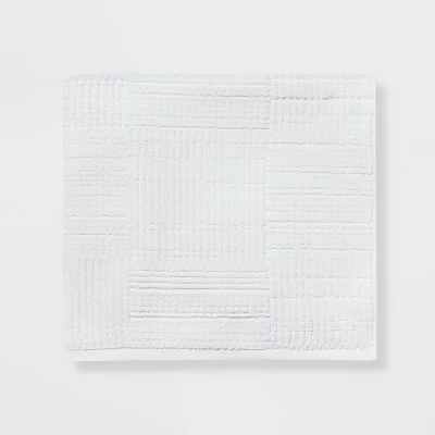 6pc Modern Bath Towels And Washcloths Set - Threshold™ 8 6pc Modern Bath Towels And Washcloths Set - Threshold™ - Image 6