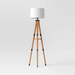 Tripod Floor Lamp With Shelf Brown Wood - Threshold™ -Online Household Items GUEST ea3ba26a 585d 476c be10 3b33e5b59195