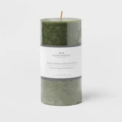 Pillar Candle Water Mint & Eucalyptus Green - Threshold™ -Online Household Items GUEST eb62ccc5 3893 4d1a adca 151ee7e678f3