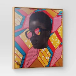 30" X 30" Pattern Portrait By Adekunle Adeleke Framed Wall Canvas - Threshold™ 6 30" X 30" Pattern Portrait By Adekunle Adeleke Framed Wall Canvas - Threshold™ -Online Household Items GUEST eca98c0e 5bf8 4b13 b0e9 0b9dd1b7caa0