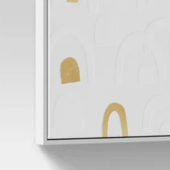 16" X 20" Rainbow Framed Wall Canvas Gold - Threshold™ -Online Household Items GUEST ecb349fe 7ee7 439d af21 a718f87e8b11